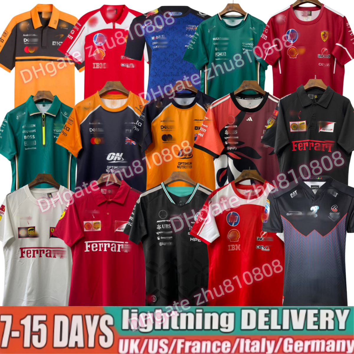 2025 26 AstonES MartinES Men's T-Shirts Jersey MercedesES AlonsoES S-5XL F1 Official Mens Fernando T-Shirt Casual Stroll POLO Car Motorsport Formula 1 F1 Racing