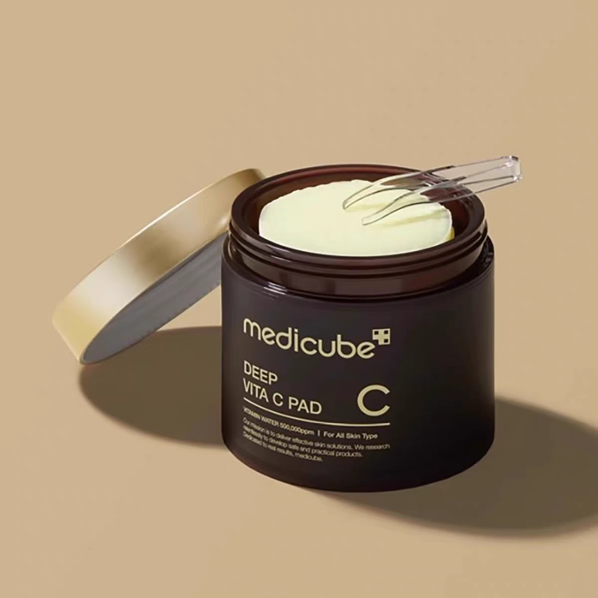Medicube Deep Vita C 55g Facial Cream Pad for All Skin Type 150g 70pads Jelly Face Cream Collagen Soft SPA Nourishing Moisturize Face Shrinks Pores Re