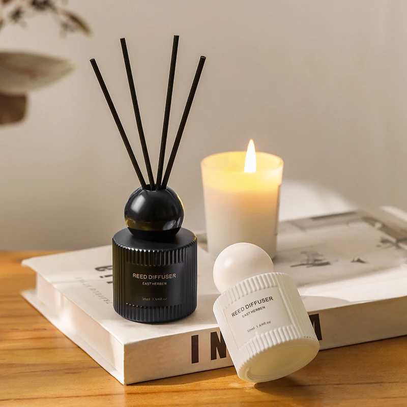 50ml Cartoon Reed Diffuser Sets Lovely Glass Bottle Aroma Oil Diffuser Rattan Sticks Perfume volatiles For Home Decoration D260317