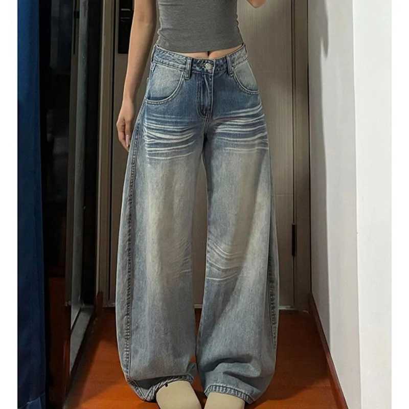 New Fashion s High Waist Jeans Women Korean Classic Straight Leg Denim Trousers Lady Retro Casual Solid Pants M260317