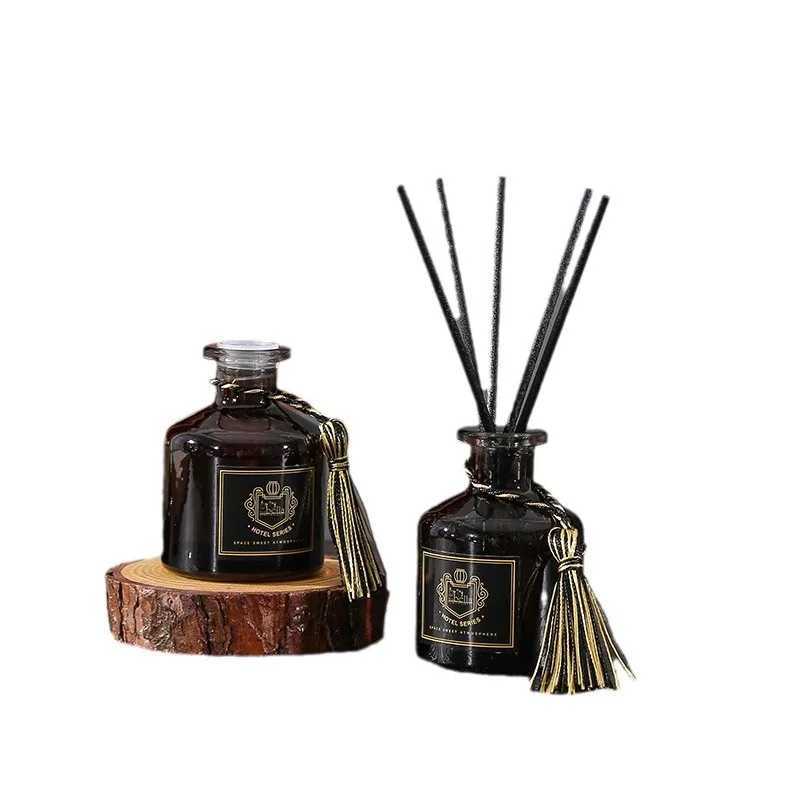 50ml Household Indoor Toilet Deodorant Aromatherapy Bottle Reed Diffuser Set Rattan Dried Flower Lasting Fresh Air Fragrance Set D260317