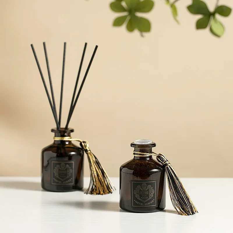 Reed Diffuser Set Long Lasting Fragrance Aromatherapy Essential Oil Room Perfume Air Freshener Rattan Sticks Home Decor Gift D260317