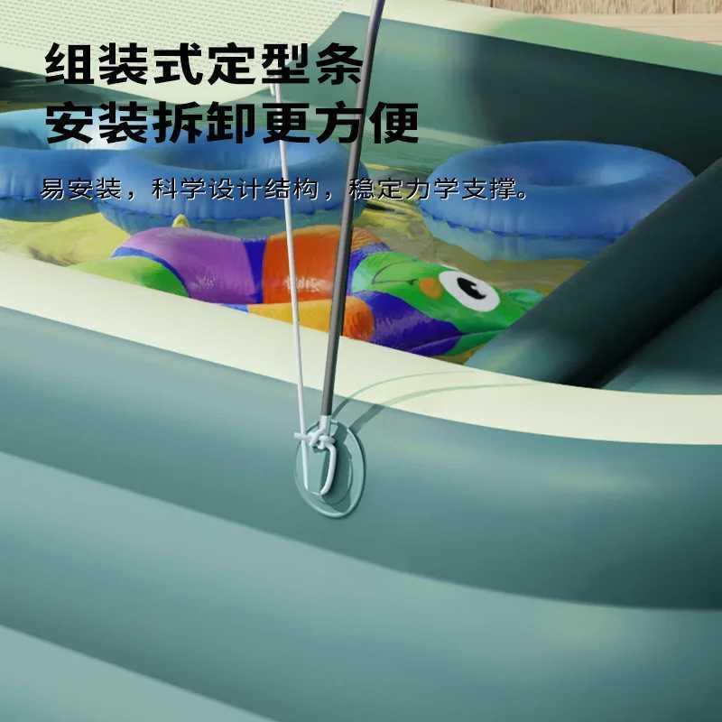 Automatic inflatable childrens inflatable swimming pool slide large H260317