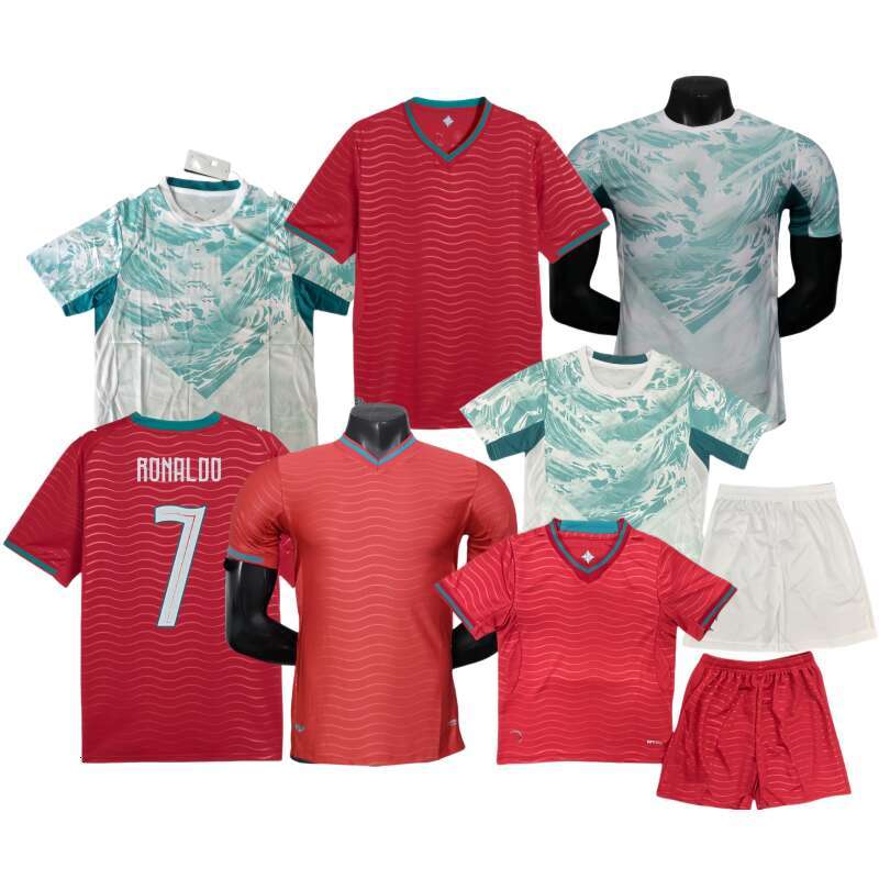 Portugal soccer jerseys 2026 RONALDO Portuguese Bruno FERNANDES R. LEAO Portuguesa kit 2025 2026 Joao Felix Football shirt BERNARDO Men Women Kids Kit