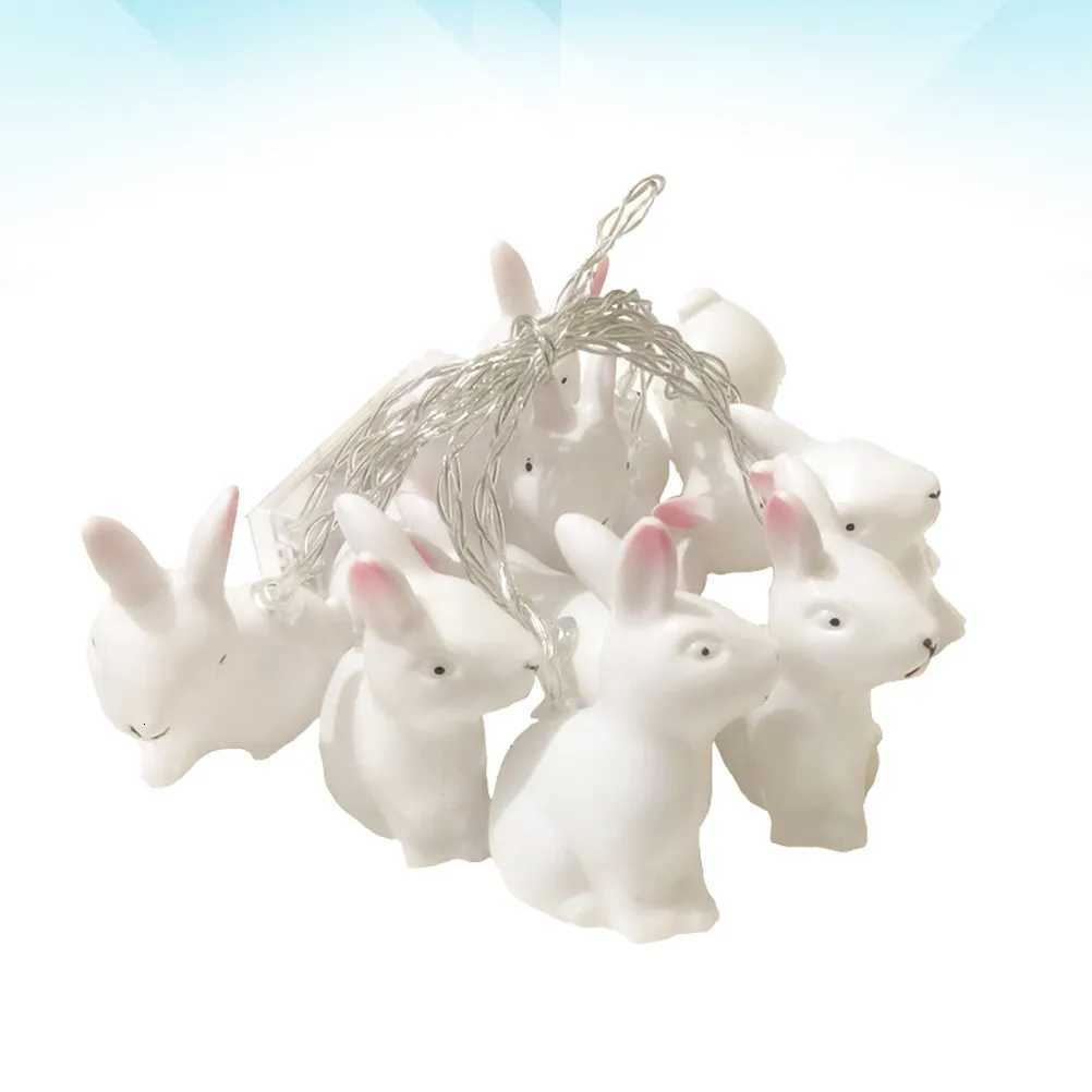 15m Easter Rabbit String Light USB LED Decor Lamp High Brightness Low Power Consumption for Courtyard Garden Home Easter Decor H260316