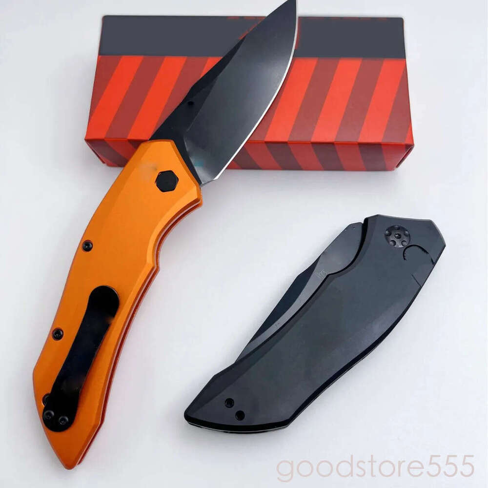 KS couteau 7100 Launch 1 fixed blade knife Tactical Folding Knife High Carbon Steel 9Cr13Mov Blade T6 Aviation Aluminum Handle EDC Outdoor pocket knif