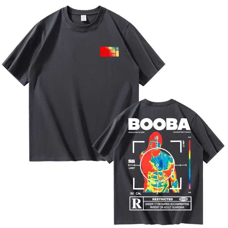 New Summer Men Fashionable Loose T-shirt Made of 100 Pure Cotton Soft Texture Stylish Versatile Suitable for Daily Casual Wear M260317