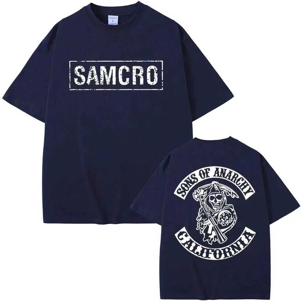 Sons of Anarchy SAMCRO Men women T-shirt Brand Fashion Big Size Top Casual Short Sleeve Streetwear New Arrival Tee M260317
