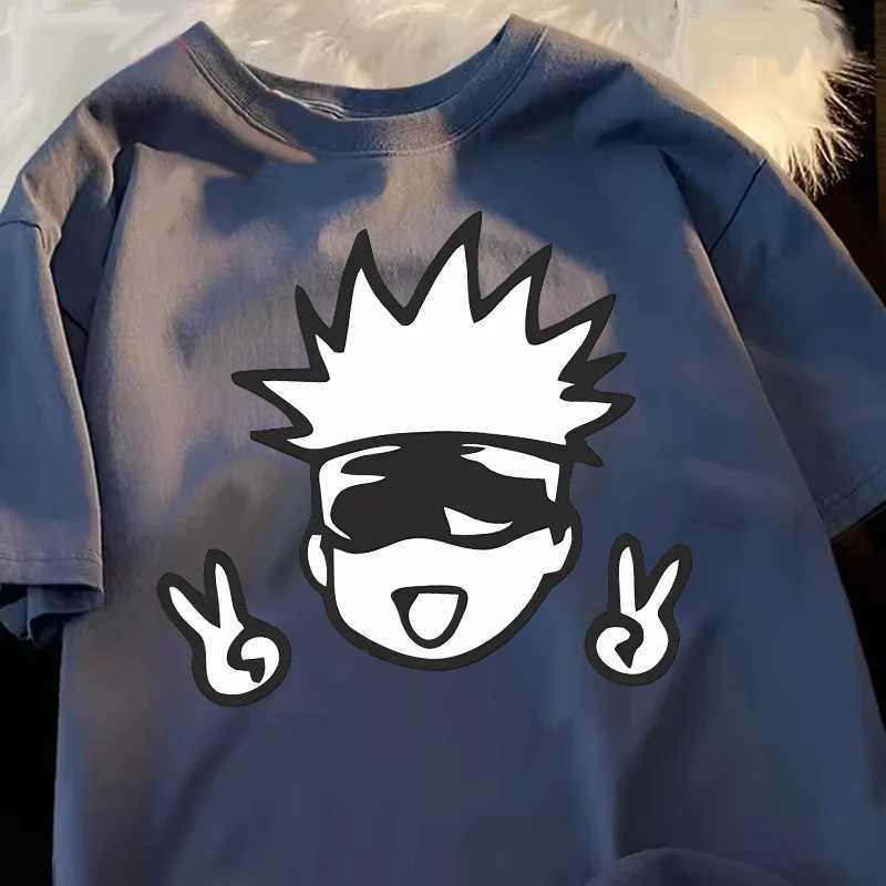 New Summer Men Comic T-shirt Made of 100 Cotton Suitable for Both Men and Women Trendy and Fashionable Highly Versatile M260317