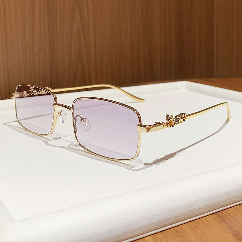 Rimless Sunglasses oval Fashion Metal Eyeglasses Women Men Shades Square Sun Glasses For Female Male Summer Traveling Oculo Luxury Design