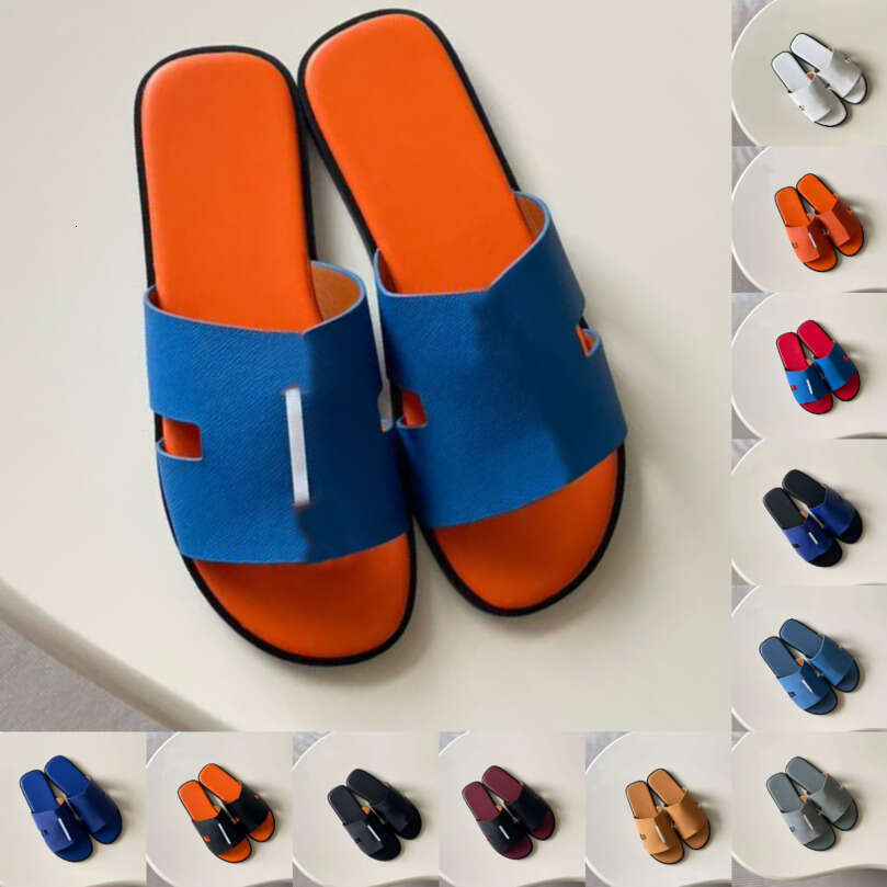 2026 Designer sandals Slides Summer Beach Slippers Vintage Tartan Slider Men Women High Quality Luxury Sandals Archive Beige Print Embossed Slide