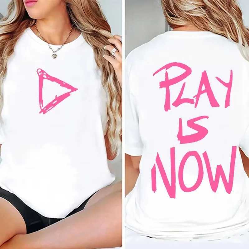 Ed Sheeran Play Is Now Tshirts Short Sleeve Cotton Fashion T-shirt Casual Men Women Loose Tee-shirt Streetwear Unisex Print Tees M260317