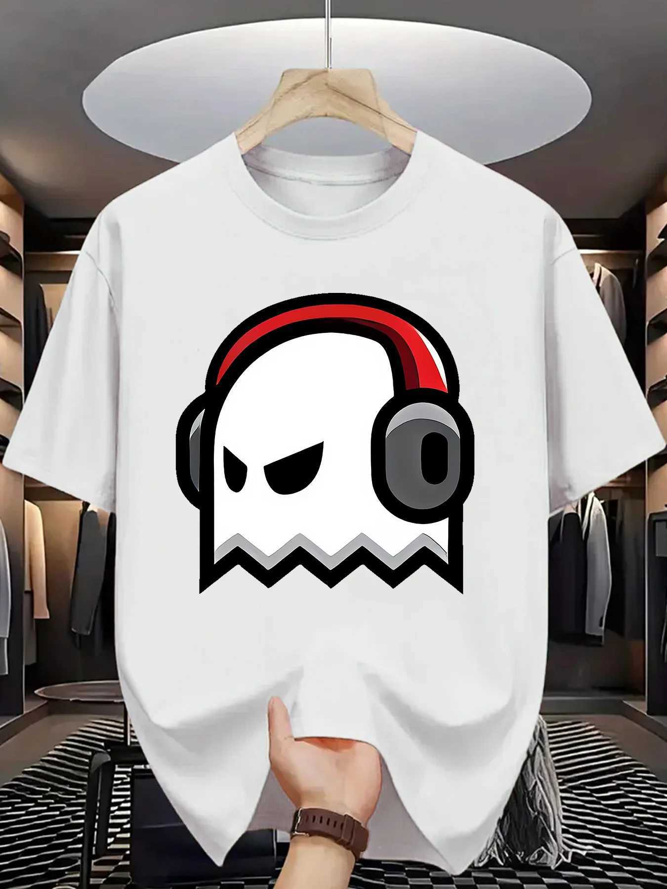 Trendy American-style Summer New Men Letter-pattern Loose T-shirt 100 Cotton Suitable for Daily Sports and Outdoor Wear M260317