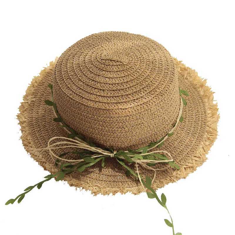 2025 Hot Rattan Weave Sun Hat Women UPF50 Wide Brim Bow Ribbon Adjustable Summer Beach Vacation Ready Foldable H260317 - view 7