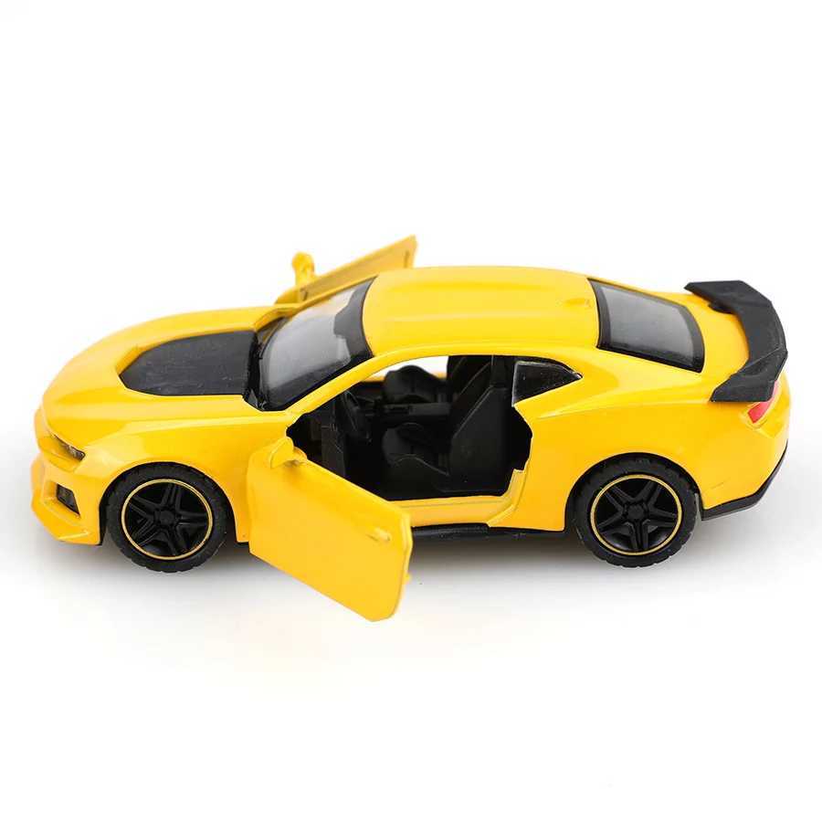 bagged143 Camaro Bumblebee Racing Car Alloy Model Car Simulated vehicle children metal car boys toy gift car ornaments D260317