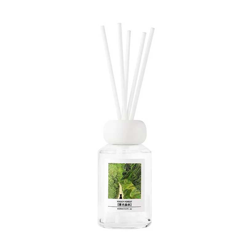 100ml Home Aromatherapy Essential Oil Bedroom Decoration Durable Deodorization Home Indoor Fire Free Fresh Air perfume D260317