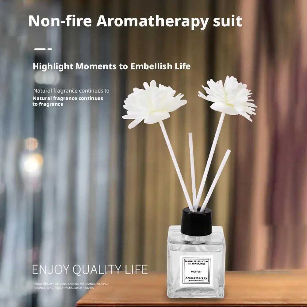 Fireless aromatherapy essential oil Natural long lasting Air Freshener Floral fragrance Oil with Reed Diffuser Stick For Home D260317