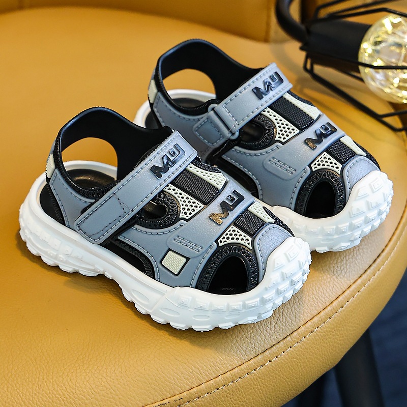 Kids Sandals Closed Toe Sandals Non-Slip Shoes Breathable Sandals Baby Boys Girls Sandals Athletic Kids Shoes Lightweight Walking Shoes Kids Walking S