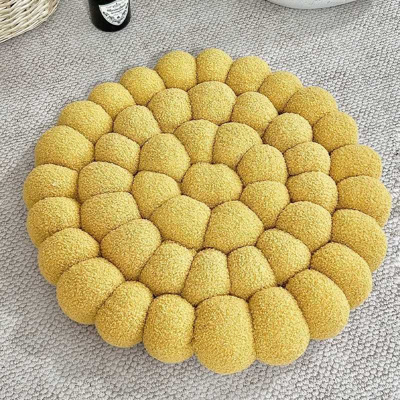 2025 new solid color household handmade bay window mat futon tatami seat cushion sofa office backrest bed cushion D260317
