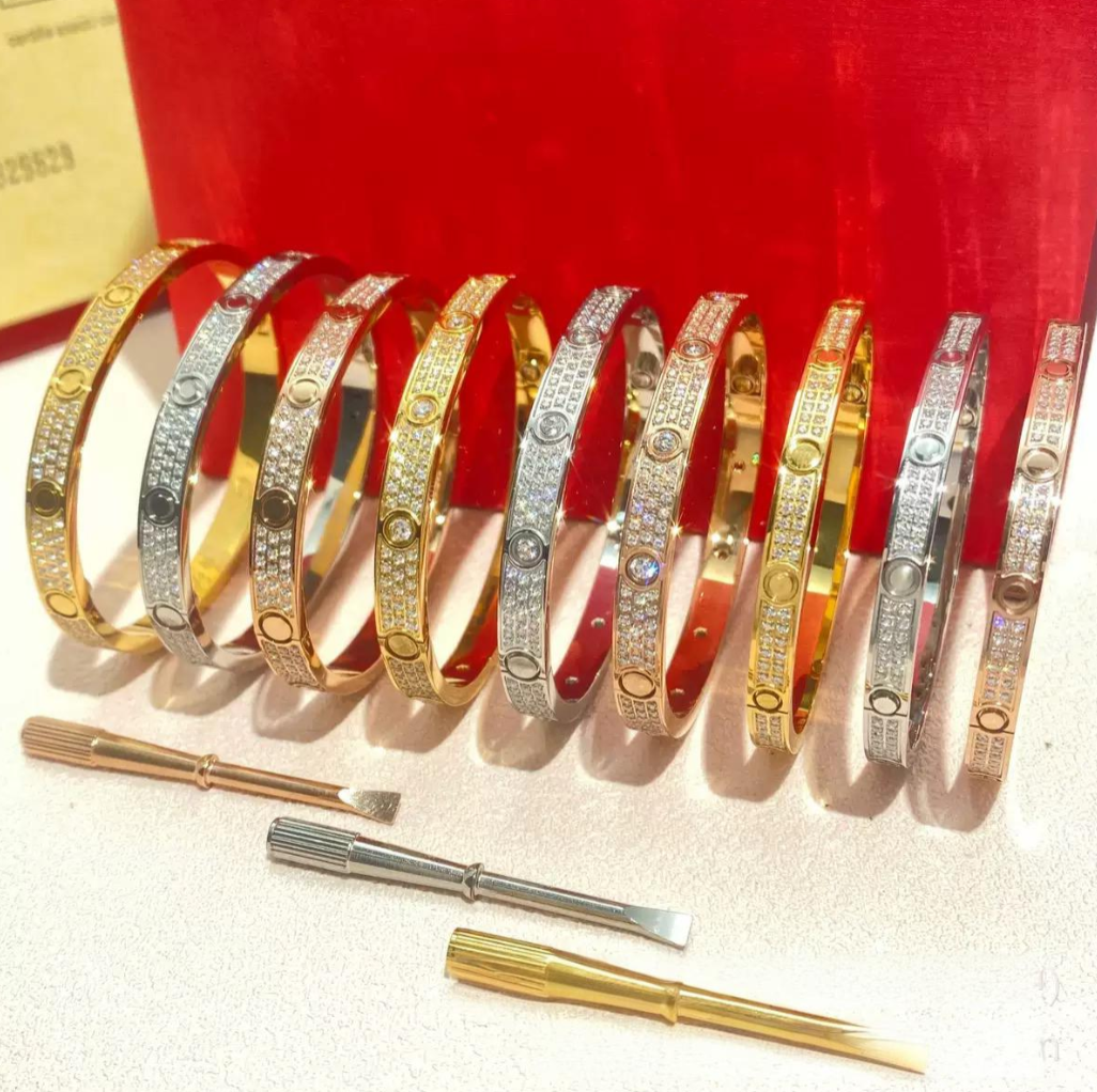 Designer 18K Gold Bangle Bracelet Classic Stainless Steel Jewelry For Men & Women From Cortana888