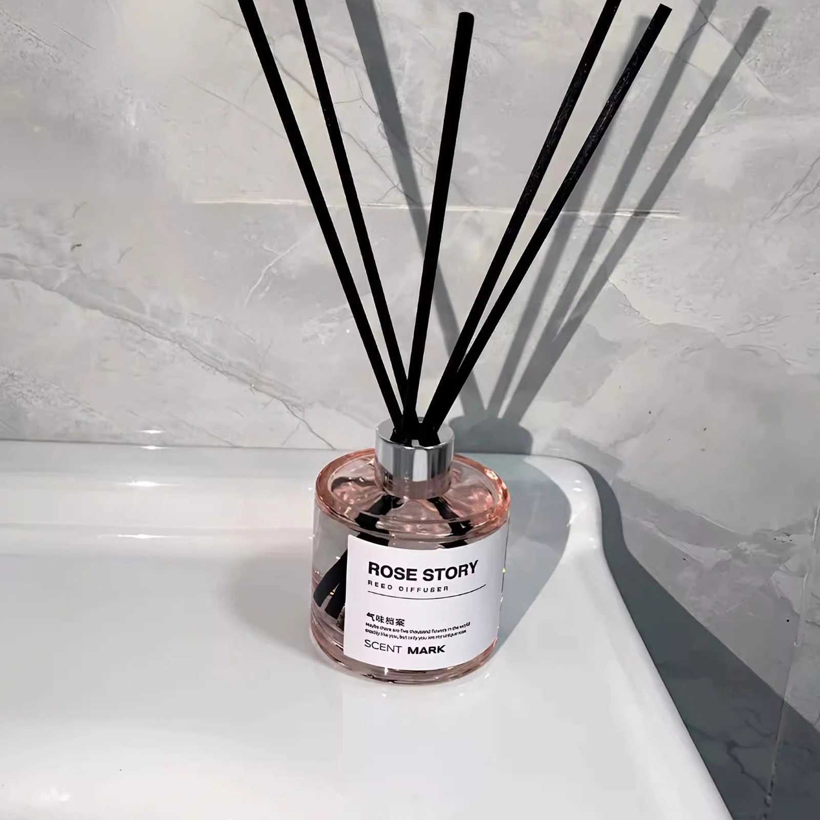 Bestseller 50ml Flameless Home Fragrance Oil Set - Essential Oil with Reed Sticks for Room Air Freshener Home Decor D260317