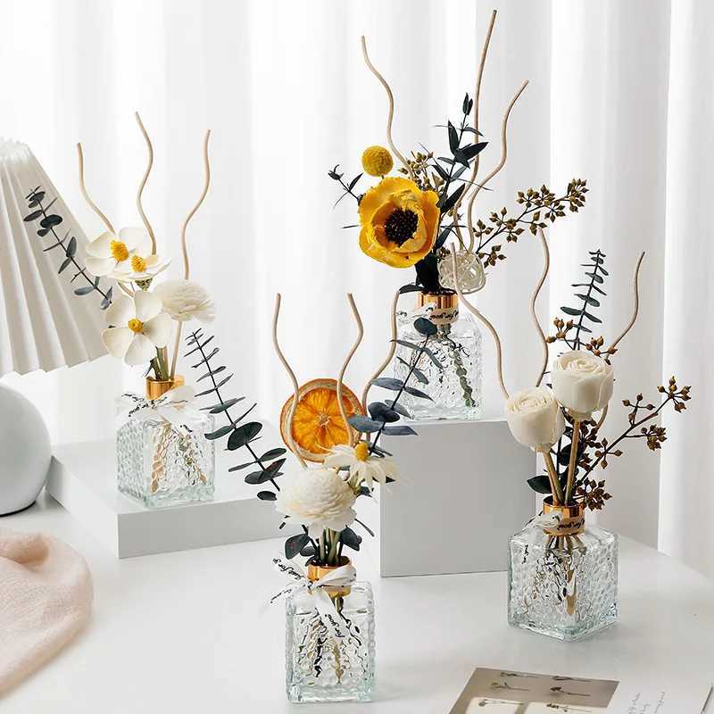 80ml Immortal Flower Flameless Aromatherapy Household Indoor Essential Oil Premium Bedroom Aromatherapy Perfume Decoration D260317