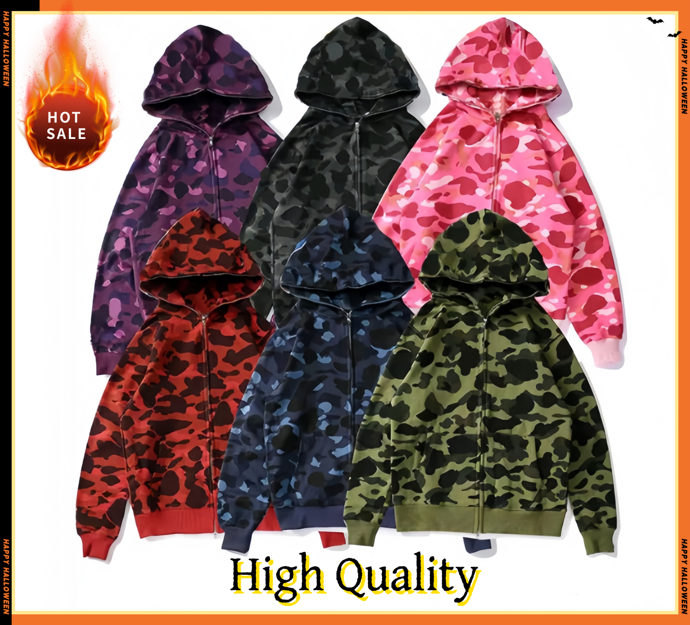 Bapelys Hoodie designer hoodie Mens Womens Hoodies Zip Up Sweatshirt mens hoodies designer hoodie men fashion y2k hoodie Camouflage Jacket Hoody Sweatshirt