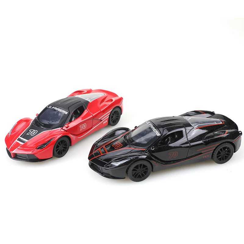 Bagged 136 Alloy Pullback Racing Car Simulation Toy Cool Three-Door Racing Car Childrens Toy D260317