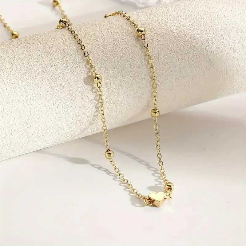 Bikini Waist Chains Body Jewelry Accessories Girls Simple Heart Beaded Belly Chains For Women Fashion Metal Beach H260316 - view 4