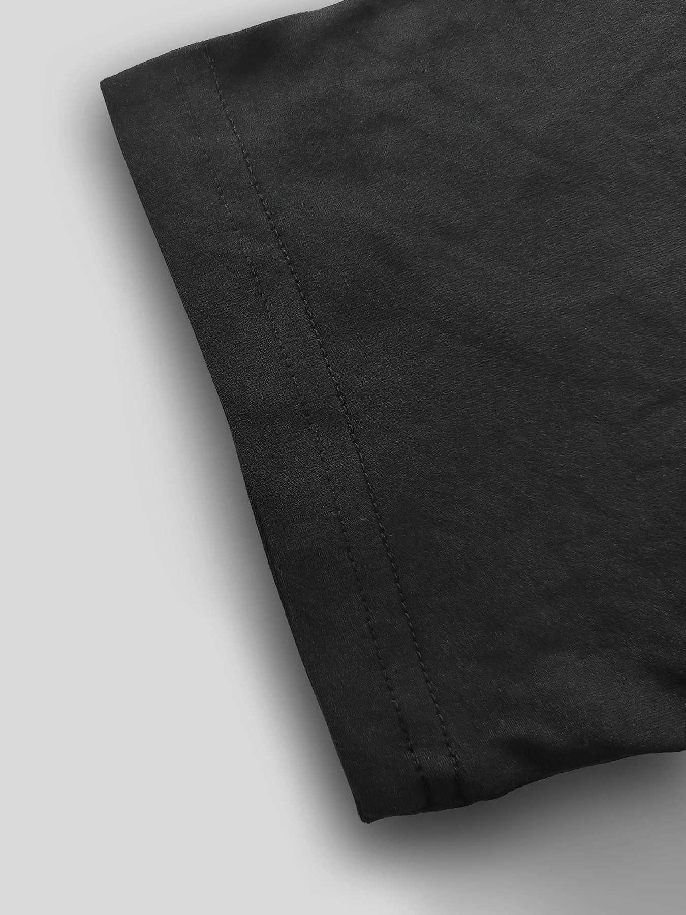 BAD OMENS letter pattern round neck womens T-shirt short sleeve fashion print half sleeve shirt stretch T-shirt M260317