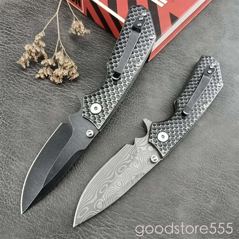 pocket knife KS 1353 Tappet Strider Pocket Folding couteau Knife fixed blade knife ALL Steel Handle Multifunction Tactical Outdoor Knives Hunting Kniv