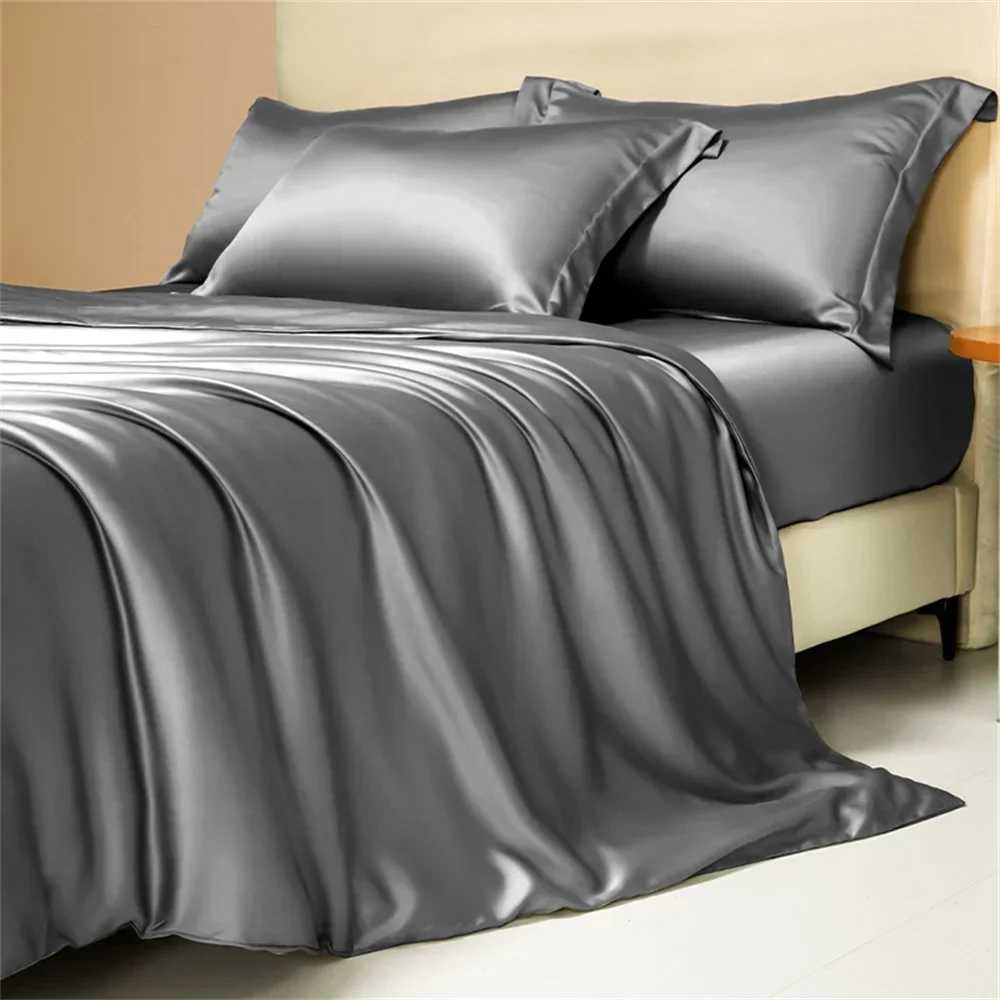 Svetanya Egyptian Cotton Linens Ru Europe Queen King Family Twin Size Set Fitted Sheet Duvet Cover Bedding Set D260317