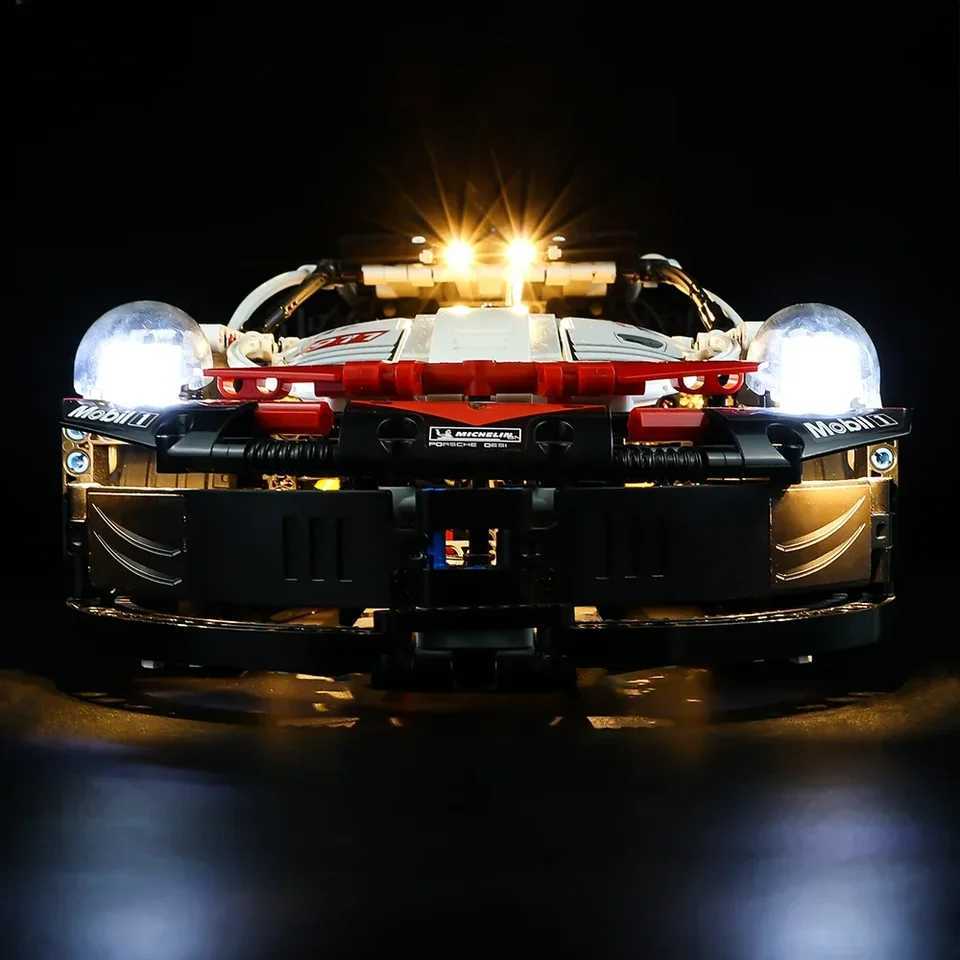 Technical 1630PCS Car 911 Classic Super Racing Car Compatible with Building Blocks DIY Kid Toy Birthday Gift D260317