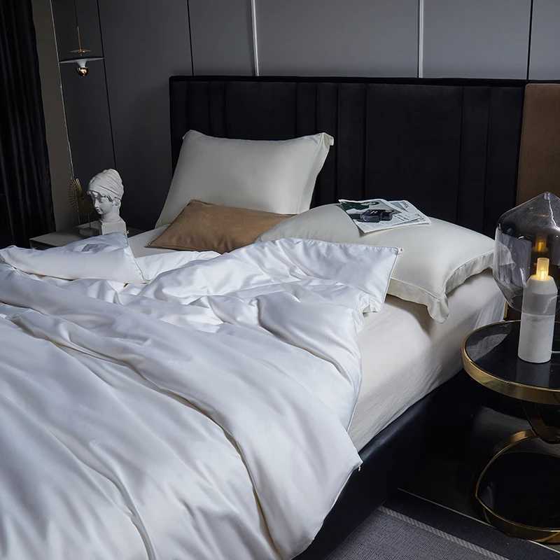 Double Person Summer Silk Quilt Handmade Long-fiber Silk Cool Moisture-wicking Bedding D260317