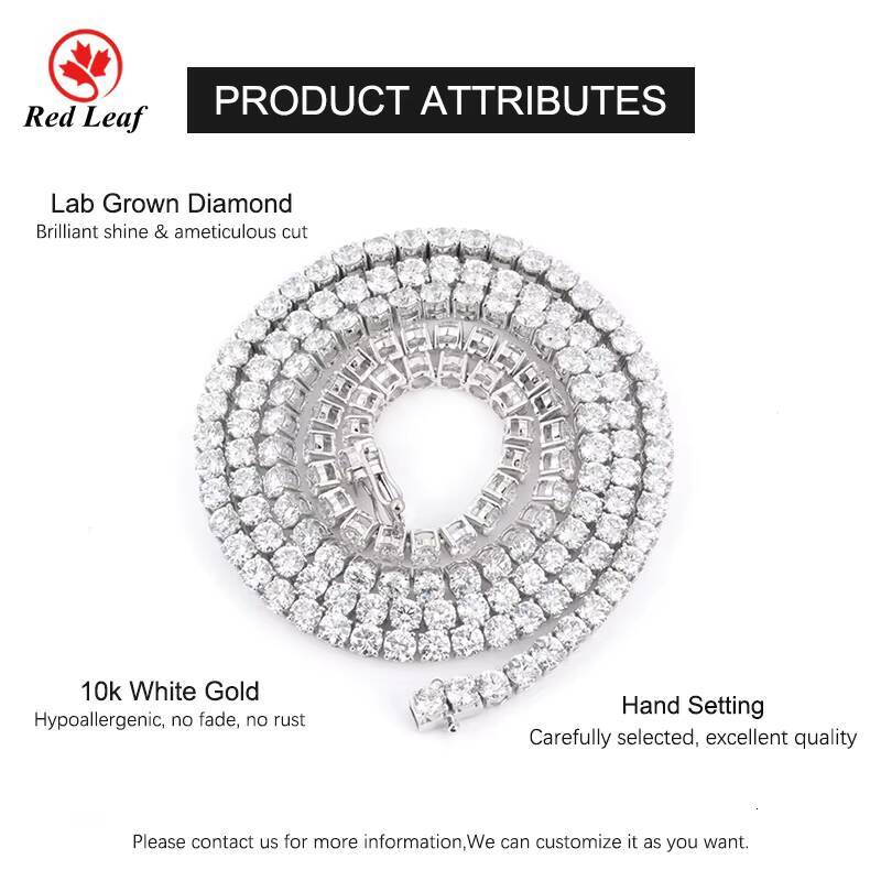 Redleaf Lab Grown Diamond IGI Certified 10k 18k Platinum Gold Square Cut Unisex Necklace for Wedding