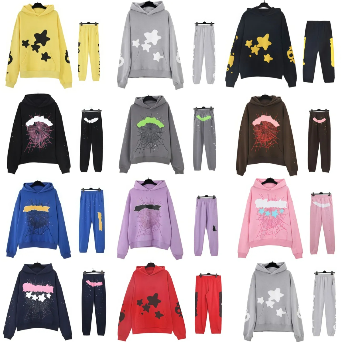 mens designer hoodie hoodies for men hoody rhinestone sweatpants cotton casual pullover pants long sleeve hooded sweater Hoody Hoodies Puff Prints Yogas Sweater