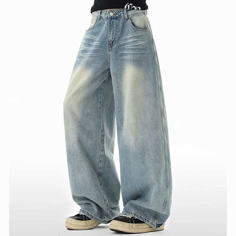 New Fashion s High Waist Jeans Women Korean Classic Straight Leg Denim Trousers Lady Retro Casual Solid Pants M260317