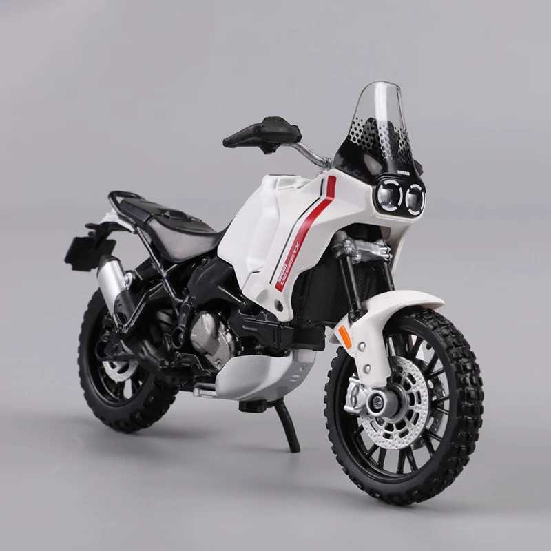 Maisto 118 DUCATI Desert X Motorcycle Car Simulation Alloy Car Model D260317
