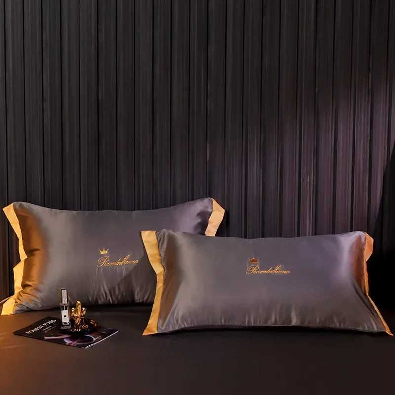 Luxury Ice Silk Summer Blanket 4/3/1 Pcs Embroidery Silky Cool Feel Quilt Set or 1 Quilts Breathable Air Conditioning Comforter D260317