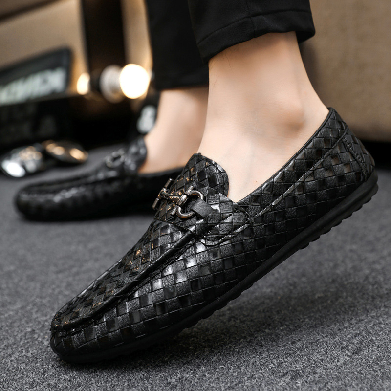 2026 Luxury Spring Nd Summer Men's Shoes Thick-soled Lether Shoes Lofers Csul Shoes Verstile Work Shoes Blck Lether Shoes Men's Chef Shoes
