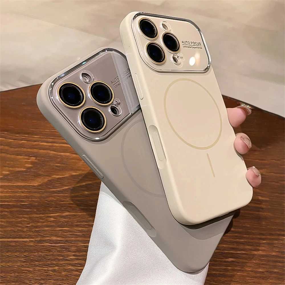 Advanced Liquid Silicone For Case For iPhone 17 Pro Max 16 15 14 13 Magnetic Charging Lens Protect Cover C260314