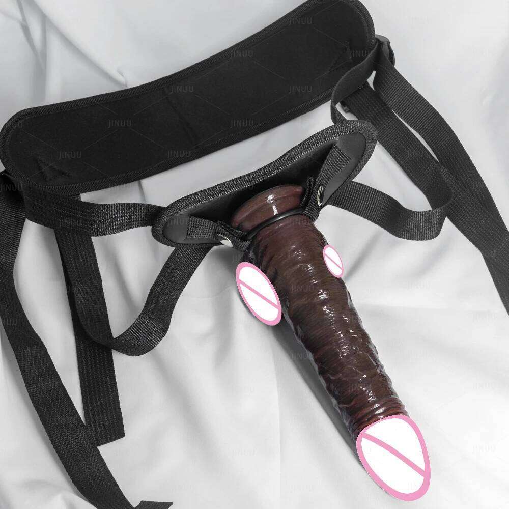 Black Realistic Liquid Silicone Sliding Foreskin Penis Adult Games G Spot Stimulate With Suction Cup Dildo For Women 26H0317