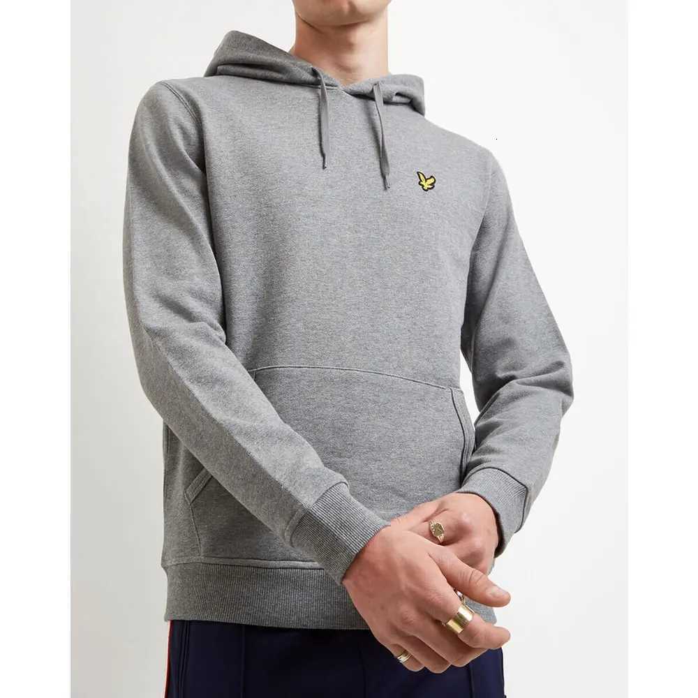 2025Spring high quality mens womens pure cotton O-collar LYLE sports hoodie Eagle daily leisure brand sweatshirt clothing W260317