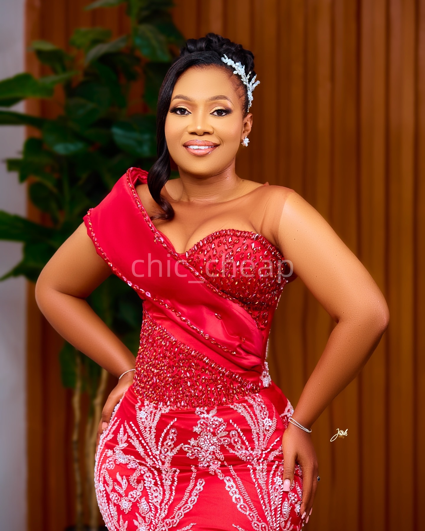 2K26 Red Prom Dress 2026 Mermaid Prom Dress Sheer Neck Crystals Lace Vintage Evening Dresses Birthday Party Formal Receiption Gowns Dresses ZJ066