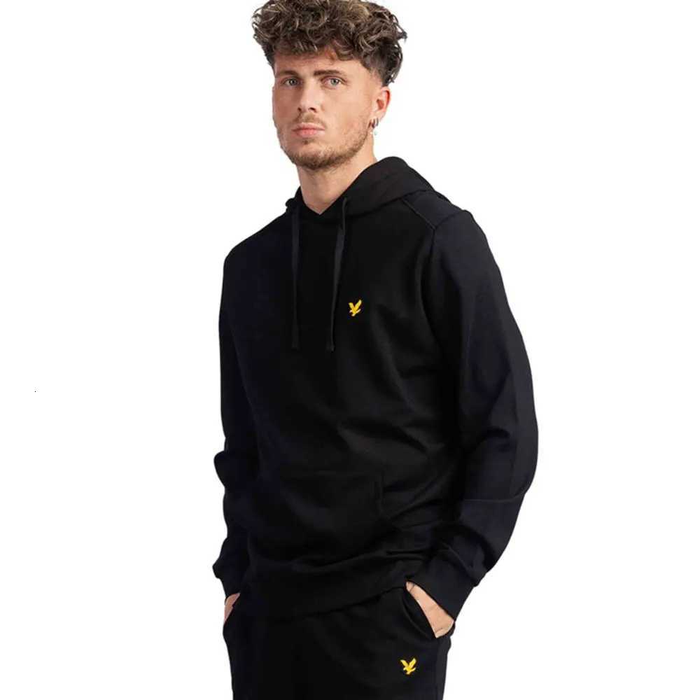 2025Spring high quality mens womens pure cotton O-collar LYLE sports hoodie Eagle daily leisure brand sweatshirt clothing W260317