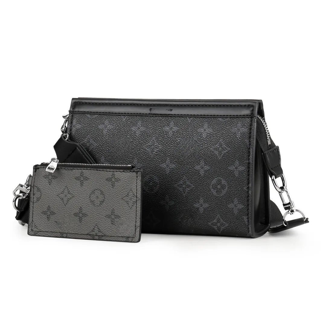 10A Men Designer Bags Man Messenger Shoulder Bag Crossbody Purse Travel Outdoor Packs Luxurys louisities vouiton bag Casual Cross Body book bag Men black embossed