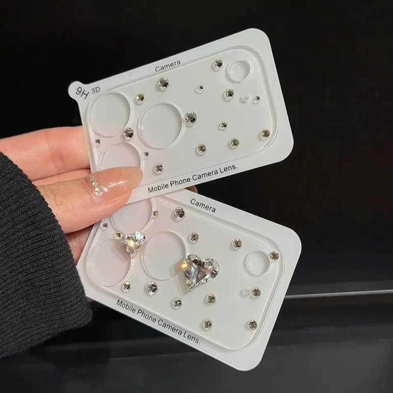 Luxuruy Diamond 3D Camera Protector for iPhone 17 Pro Max 17Pro Lens Film for iPhone17 Pro Clear HD Fl Cover Case C260314