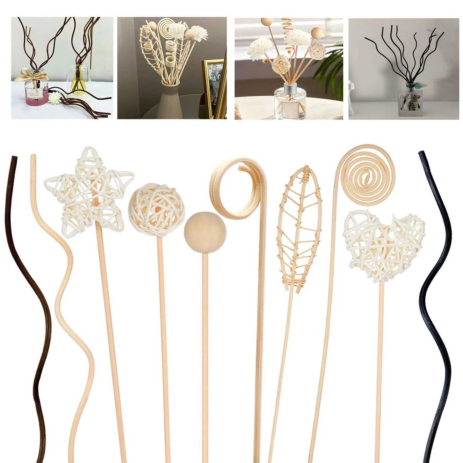 5/15pcs 3mm Reed Diffuser Replacement Stick DIY Handmade Home Decor Extra Thick Rattan Aromatherapy Diffuser Refill Sticks D260317
