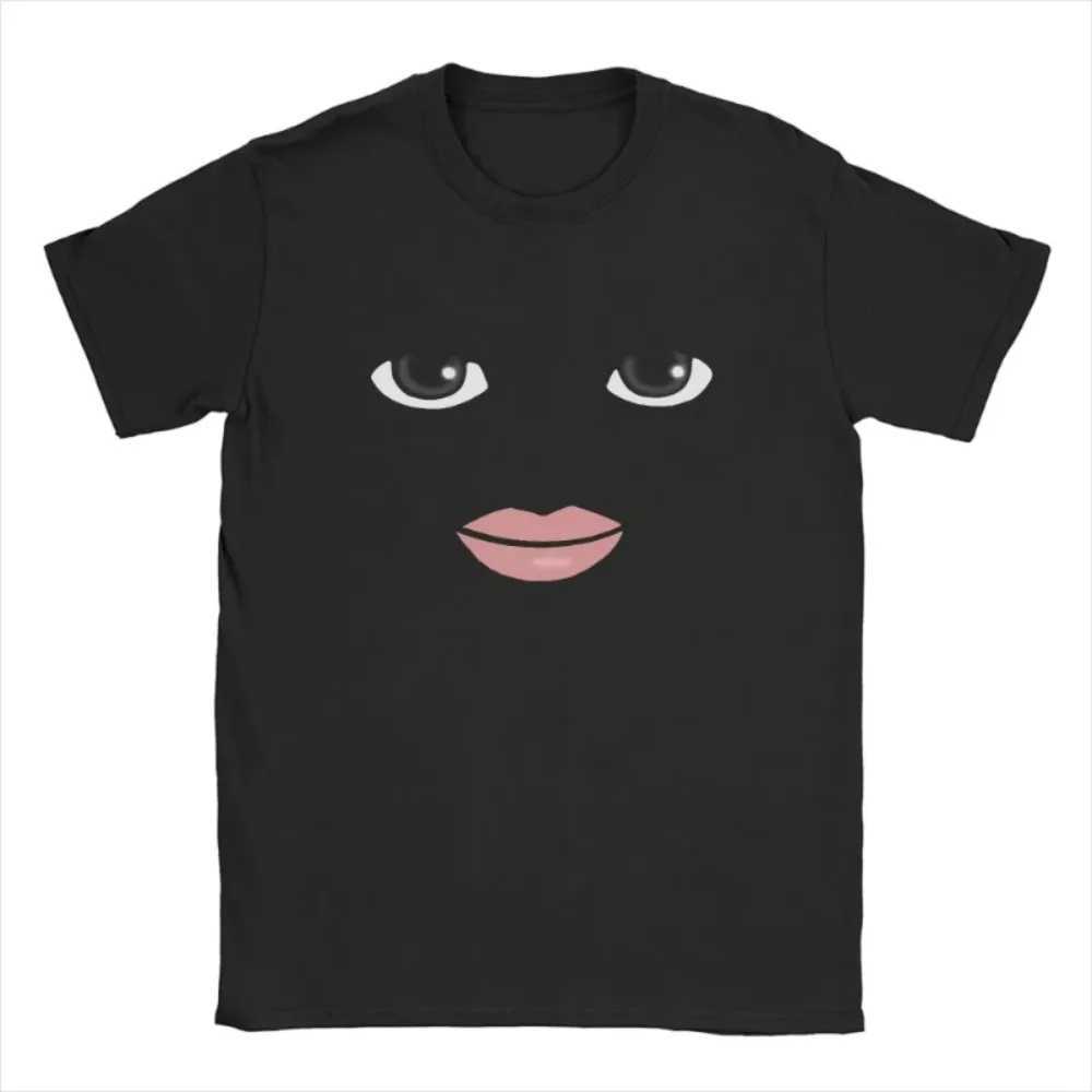 Humorous Expression Pattern Summer Men T-shirt Suitable for Both Men and Women 100 Cotton Material Trendy and Fashionable M260317
