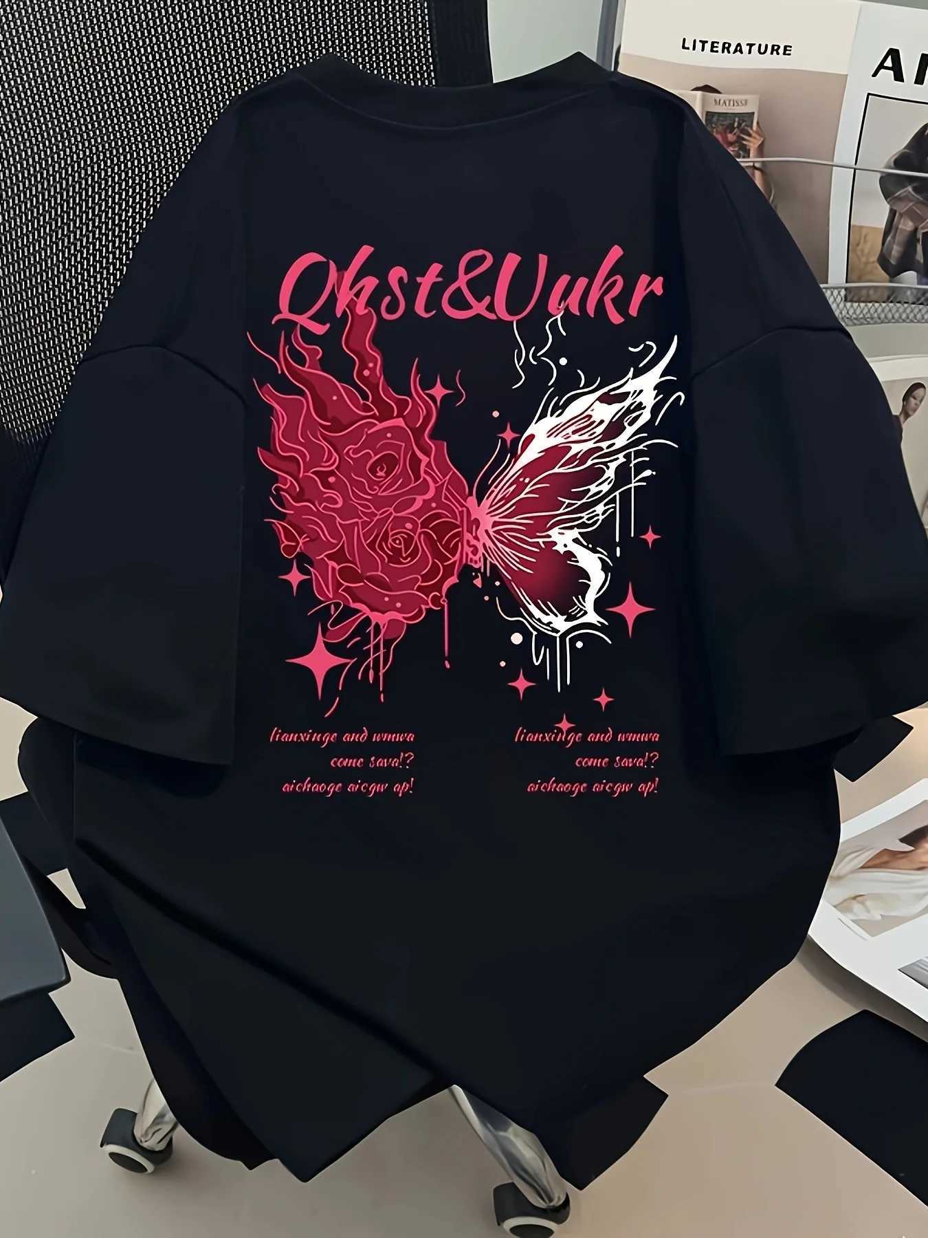 New American-style Summer Men Sports T-shirt Fashionable and Versatile 100 Heavyweight Pure Cotton Suitable for Daily Wear M260317